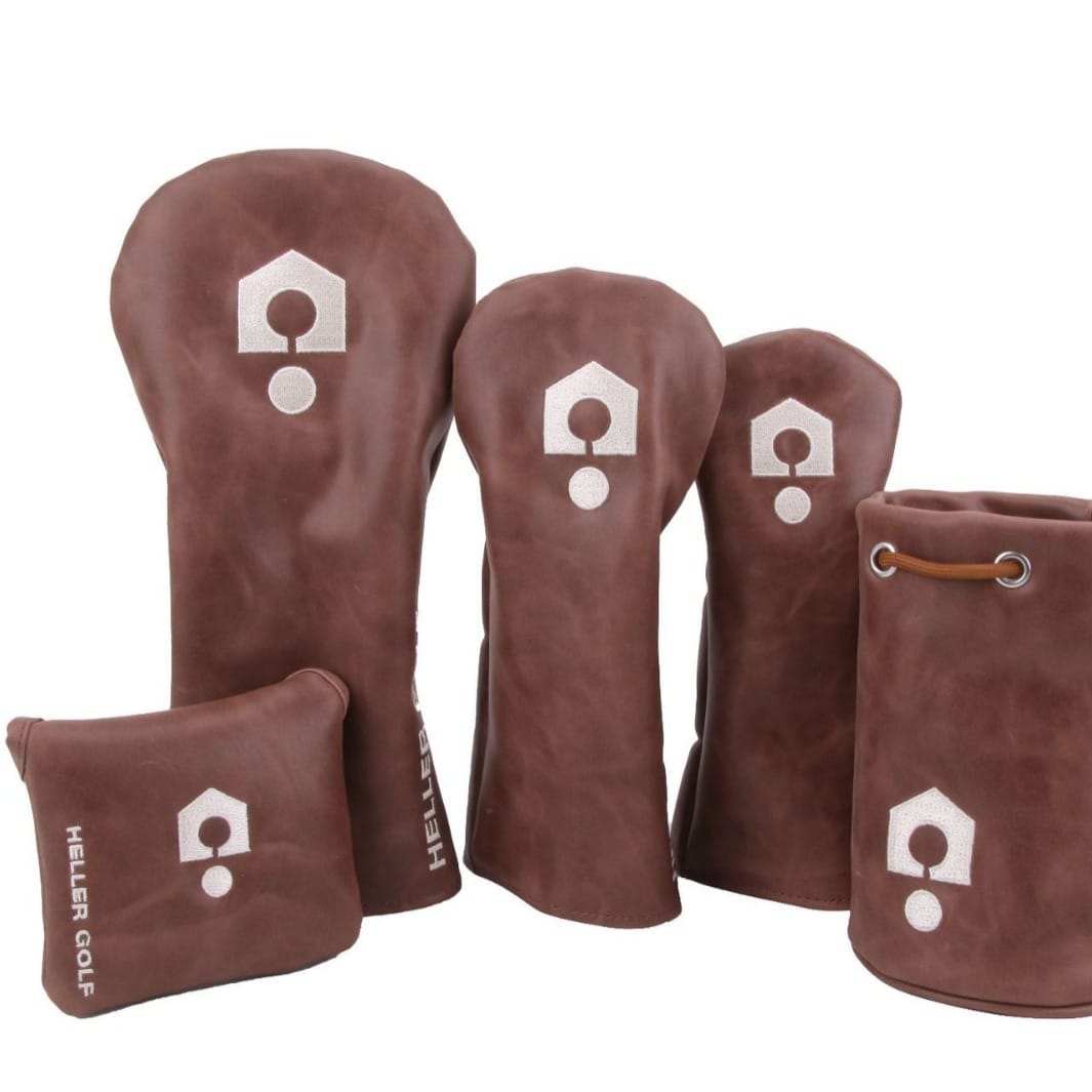 Custom Genuine Leather Golf Headcovers