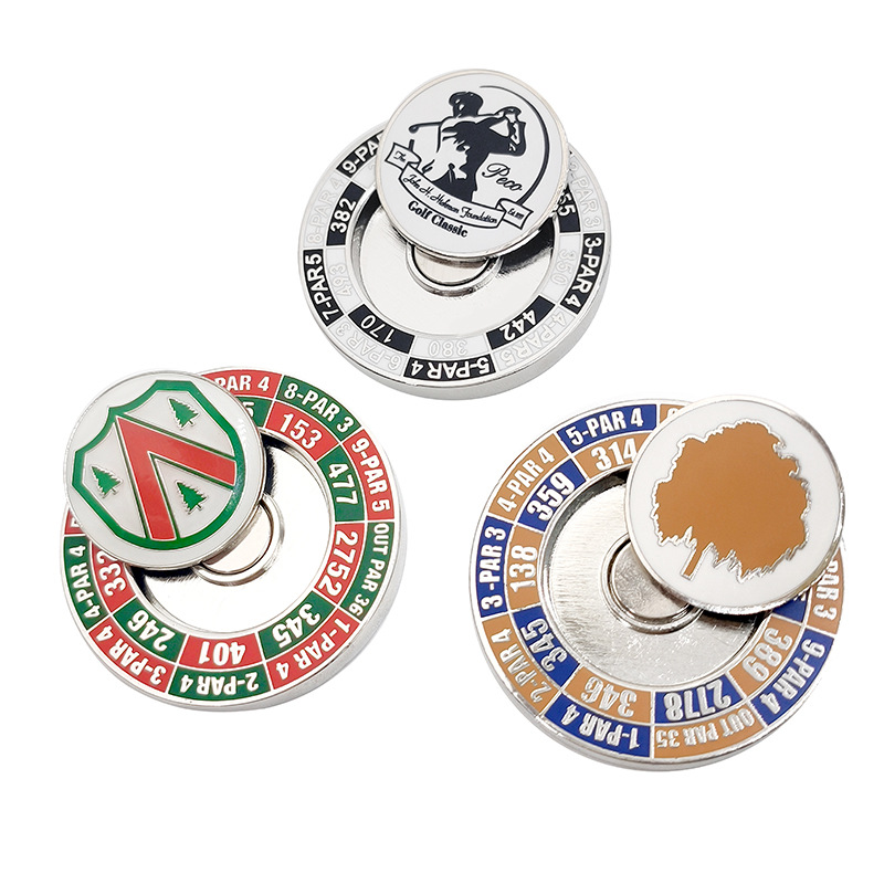 Custom Golf Poker Chip Ball Markers Wholesale