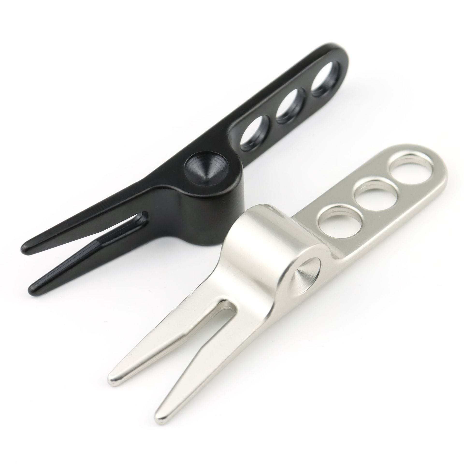 Golf Divot Tools with Built-in Club Rest